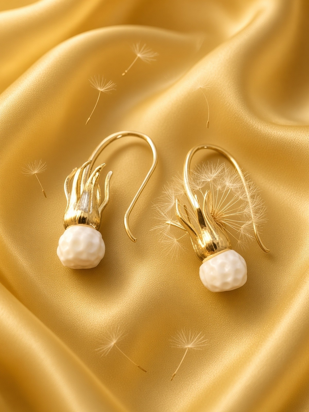 ✨New
Golden dandelion drop earrings
🌾 Whisper of Summer
A li